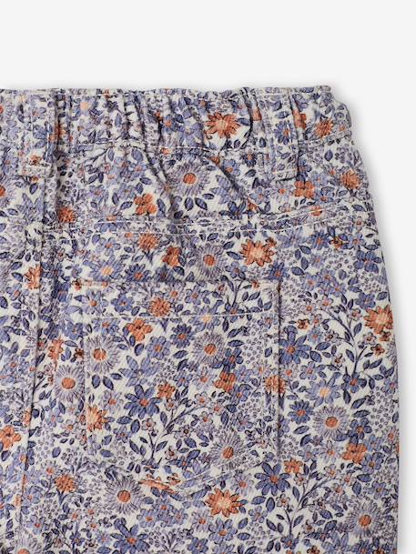 Wijde babymeisjesbroek blauw - vertbaudet enfant 