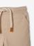 Gevoerd twill broekje jongensbaby beige+flesgroen+Inkt+pecannoot - vertbaudet enfant 