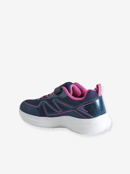 Meisjessneakers met klittenband paars - vertbaudet enfant 