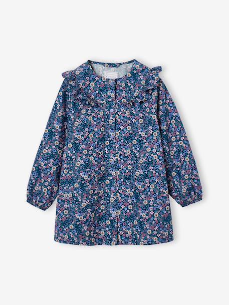 Personaliseerbare meisjesschort donkerblauw - vertbaudet enfant 