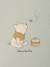 Set van 2 rompertjes WINNIE THE POOH blauwgroen - vertbaudet enfant 
