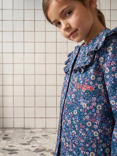 Personaliseerbare meisjesschort donkerblauw - vertbaudet enfant 