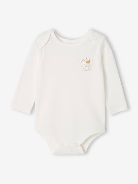 Set van 2 rompertjes WINNIE THE POOH blauwgroen - vertbaudet enfant 