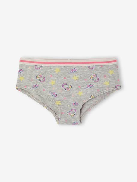 Set van 7 meisjesshorties ecru - vertbaudet enfant 