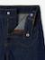 Wijde meisjesjeans middenblauw+ongewassen denim - vertbaudet enfant 