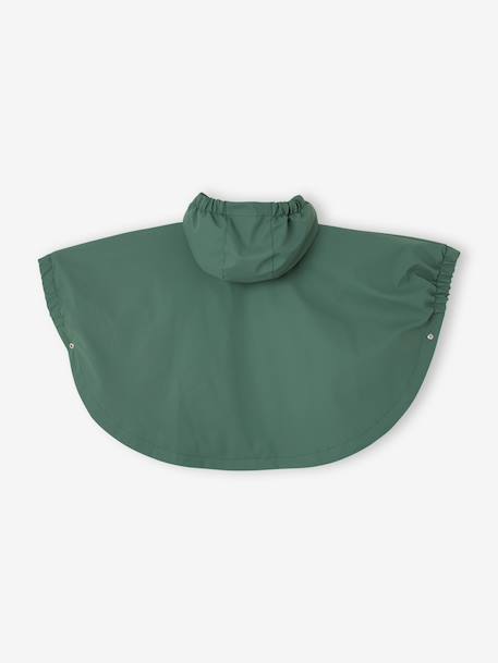 Regenponcho voor babymeisjes groen - vertbaudet enfant 