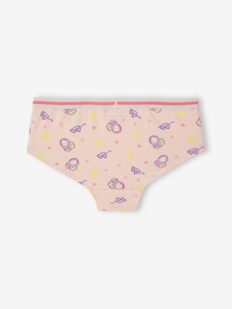 Set van 7 meisjesshorties ecru - vertbaudet enfant 