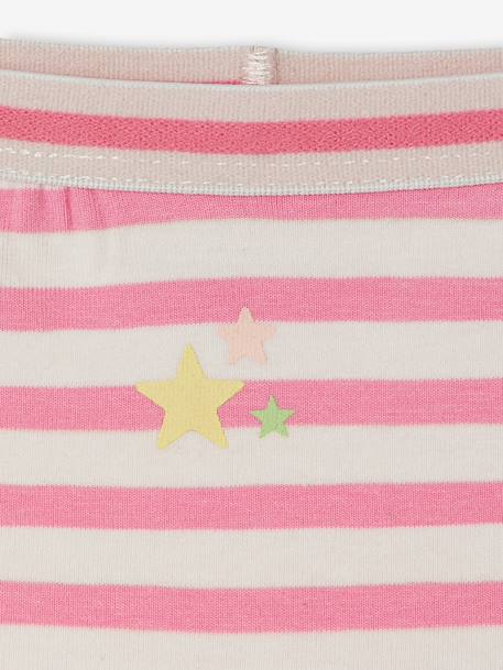 Set van 7 meisjesshorties ecru - vertbaudet enfant 