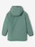 Parka met capuchon en sherpavoering voor jongens kaki+saliegroen+zwart - vertbaudet enfant 