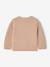 Geborduurd babyvestje met gouden hartjes beige+ivoor+oudroze - vertbaudet enfant 