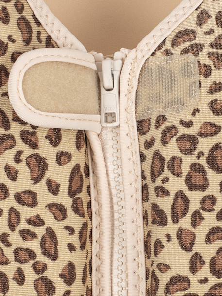 Zwemvest Kitty Leopard bruin, bedrukt - vertbaudet enfant 