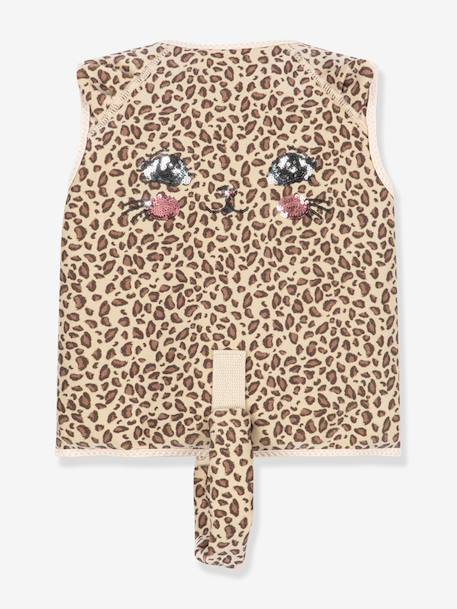 Zwemvest Kitty Leopard bruin, bedrukt - vertbaudet enfant 