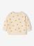 Sweater met luipaardprint taupe+vanille - vertbaudet enfant 