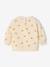 Sweater met luipaardprint taupe+vanille - vertbaudet enfant 