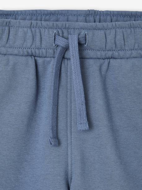 Basic joggingbroek jongen bordeauxrood+dennen+jeansblauw - vertbaudet enfant 