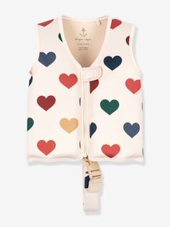 Baby-Badpak, strandaccessoires-Drijfvest Ellis met hartjes