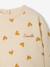 Sweater met luipaardprint taupe+vanille - vertbaudet enfant 
