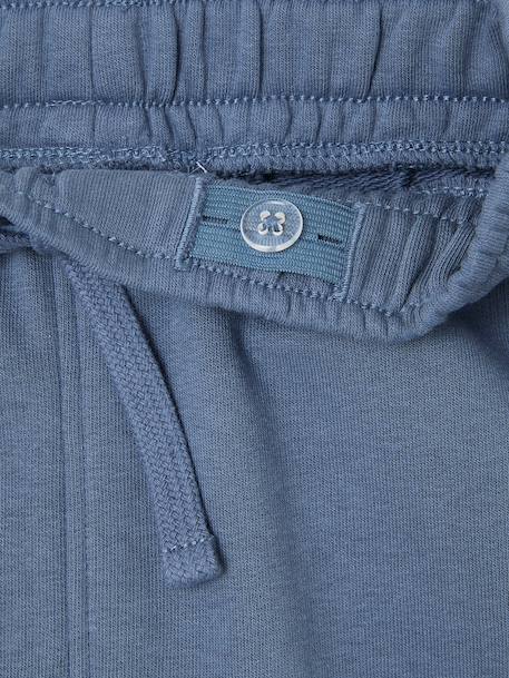 Basic joggingbroek jongen bordeauxrood+dennen+jeansblauw - vertbaudet enfant 