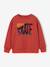 Sweatshirt met ronde hals voor jongens marineblauw+terracottategel - vertbaudet enfant 