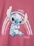 Meisjesshirt LILO & STITCH lange mouw oudroze - vertbaudet enfant 