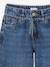 Meisjesjeans met wijde pijpen middenblauw - vertbaudet enfant 