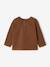 Set van 2 babyjongensshirts met lange mouwen cacao+smaragdgroen - vertbaudet enfant 
