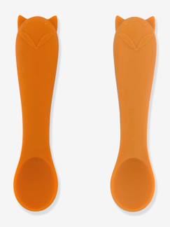 Set van 2 babylepels Mr. Lion  - vertbaudet enfant