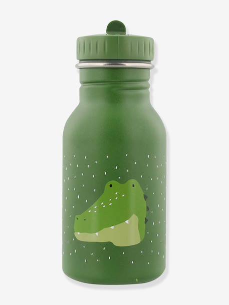 Fles 350 ml TRIXIE bruin+dennen+geel+groen+ijsblauw+lichtroze+Mr Fox+Mr Lion+Mrs Elephant+Mrs Rabbit+nude+petrolblauw+rood+rozen+zachtpaars - vertbaudet enfant 