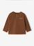Set van 2 babyjongensshirts met lange mouwen cacao+smaragdgroen - vertbaudet enfant 