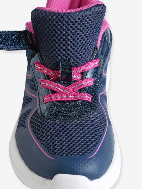 Meisjessneakers met klittenband paars - vertbaudet enfant 