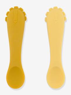 Set van 2 babylepels Mr. Lion  - vertbaudet enfant