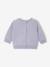 Baby sweater met rugopening hemelsblauw - vertbaudet enfant 