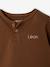 Set van 2 babyjongensshirts met lange mouwen cacao+smaragdgroen - vertbaudet enfant 