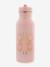 Fles 500 ml TRIXIE blauw+bruin+dennen+geel+groen+lichtroze+lila+Mr Fox+Mr Lion+Mrs Rabbit+nude+rozen+zachtpaars - vertbaudet enfant 