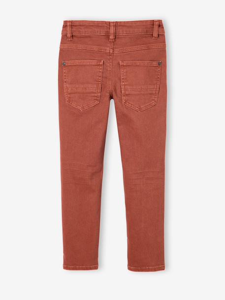 Gekleurde slim MorphologiK FIN jongens beige+klei+nachtblauw+petrolblauw+roest+smaragdgroen+terracottategel+zwart - vertbaudet enfant 