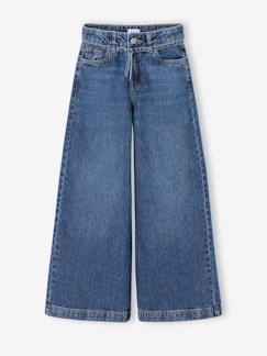 -Meisjesjeans met wijde pijpen