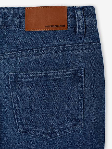Meisjesballonjeans middenblauw - vertbaudet enfant 
