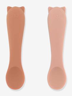 Set van 2 babylepels Mr. Lion  - vertbaudet enfant
