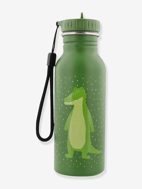 Fles 500 ml TRIXIE blauw+bruin+dennen+geel+groen+lichtroze+lila+Mr Fox+Mr Lion+Mrs Rabbit+nude+rozen+zachtpaars - vertbaudet enfant 