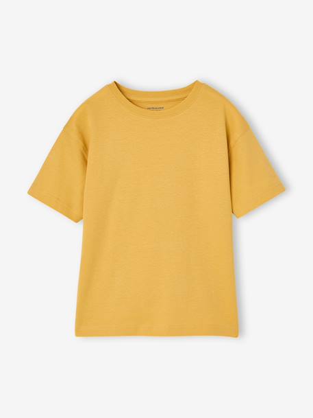 Set van 3 jongens-T-shirts met korte mouwen okergeel - vertbaudet enfant 