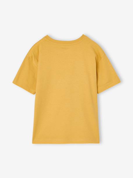 Set van 3 jongens-T-shirts met korte mouwen okergeel - vertbaudet enfant 