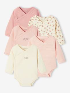 -Set van 5 body's met opening voor pasgeborenen