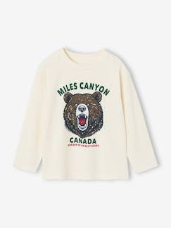 -Jongensshirt met grappig dierenmotief 