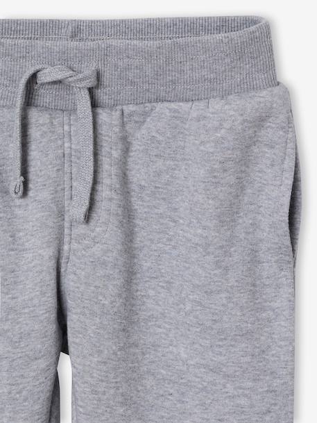 Sportset met capuchon voor jongens bordeauxrood+okergeel+saliegroen - vertbaudet enfant 