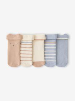 -Set van 5 babysokjes jongen