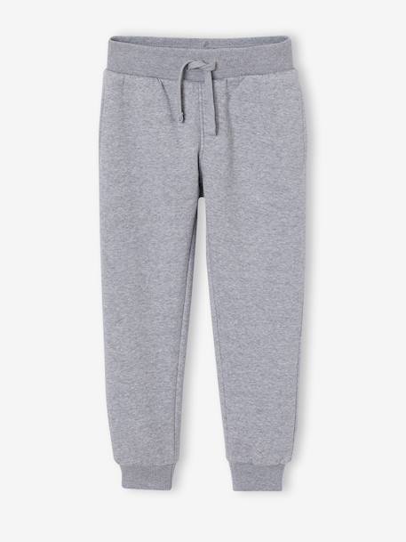 Sportset met capuchon voor jongens bordeauxrood+okergeel+saliegroen - vertbaudet enfant 