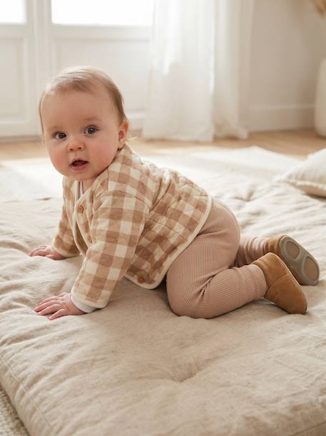 Set van 3 leggings baby babypakje ecru - vertbaudet enfant 