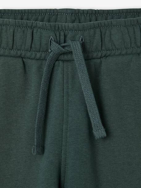 Basic joggingbroek jongen bordeauxrood+dennen+jeansblauw - vertbaudet enfant 