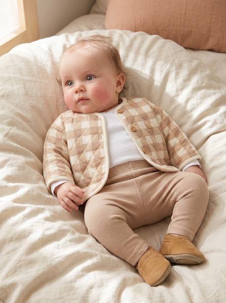 Set van 3 leggings baby babypakje ecru - vertbaudet enfant 