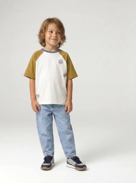 Rechte jongensjeans double stone - vertbaudet enfant 